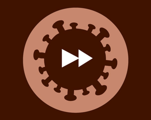 Fast-forwarding-research icon